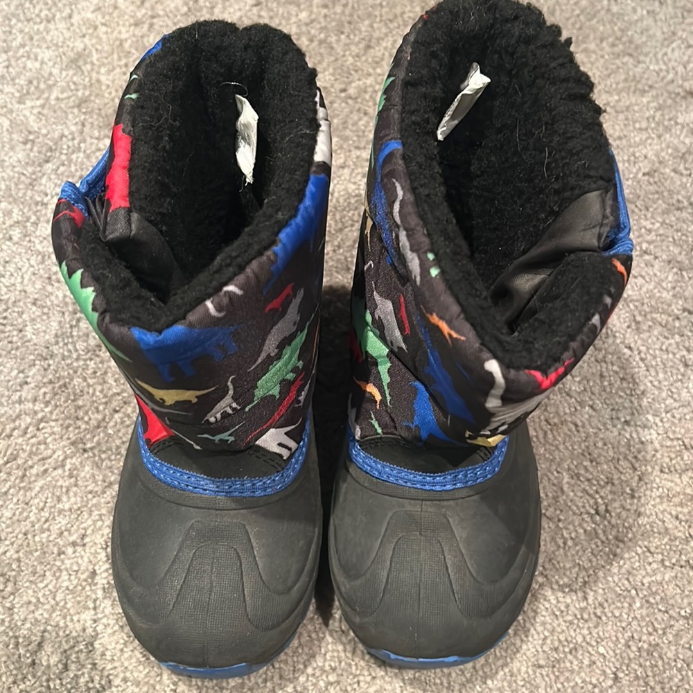 Size 10 Dino snow boots